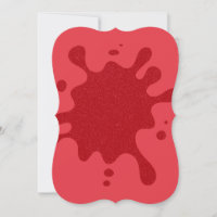 Placa de Nota de Corte Die-Corta Vermelho-Tomate -