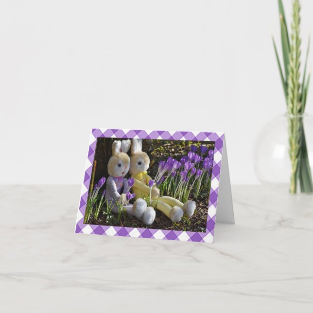 Cartão De Notas Placa de Nota de Páscoa "Celebração da Páscoa" (Frente)