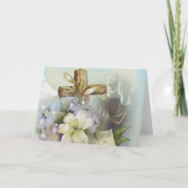 Cartão De Notas Placa de Nota de Páscoa "Cristo Levanta Toda Escur