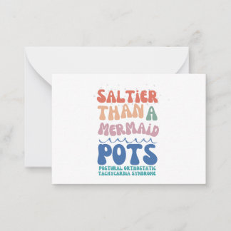 Cartão De Notas Placa de Nota Plana de Verão