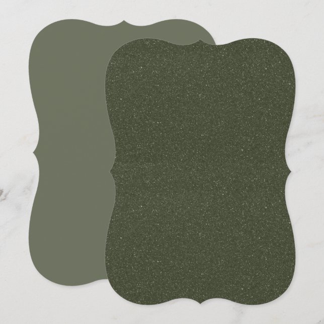 Cartão De Notas Placa de Nota Plana do Suporte de Textura Verde Mo (Frente/Verso)