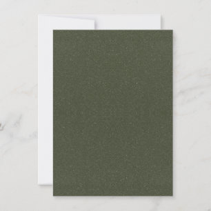 Cartão De Notas Placa de Nota Plana Verde do Moss Texturizada - Pe