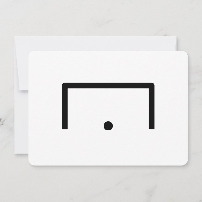 Cartão De Notas Placa de Nota Simples de Meta (Verso)