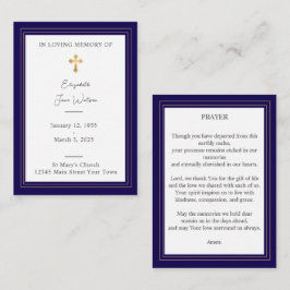 Cartão De Notas Placa de Oração Funcional Cruz Floral