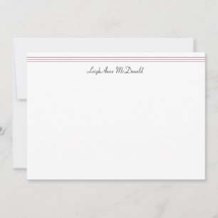 Cartão De Notas Placa de Papel de carta Personalizada para Coelhin