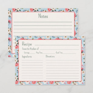 Cartão De Notas Placa de recebimento de flores de jardim de algodã