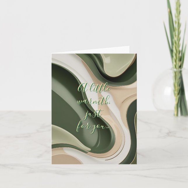 Cartão De Notas Placa dobrada multipropósito em na moda gráfico (Frente)