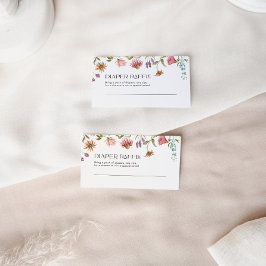 Cartão De Notas Placa flexível Raffle fralda