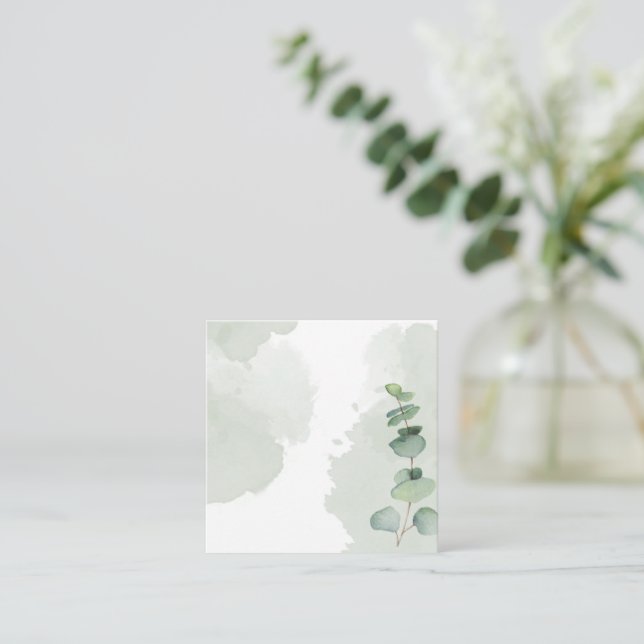 Cartão De Notas Placas de Nota Mínimas (Em pé/Frente)