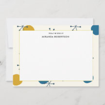 Placas de Nota Moderna do Meio século Retroativo