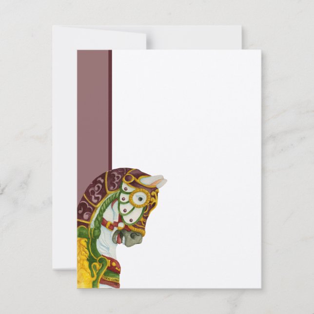 Cartão De Notas Placas de Nota Plana Clyde (Frente)