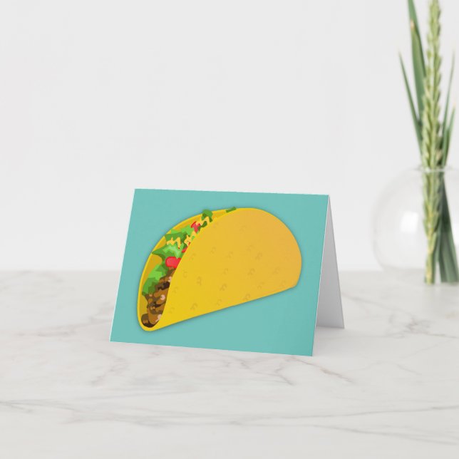 CARTÃO DE NOTAS PLACAS DE NOTA TACO (Frente)