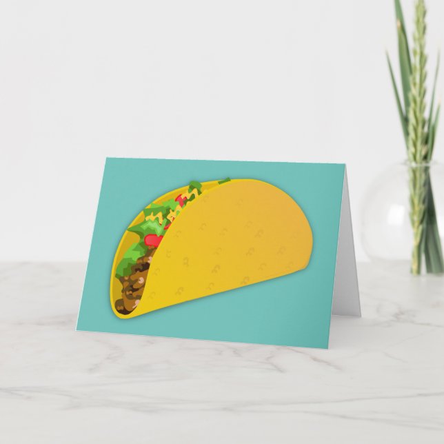 CARTÃO DE NOTAS PLACAS DE NOTA TACO (Frente)