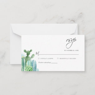 Cartão De Notas Placas de Orçamento Plantas de Casamento Verde Car