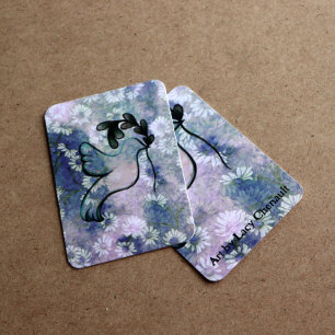 Cartão De Notas Pomba da Esperança e Paz