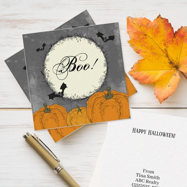 Cartão De Notas Pop de Halloween do Cliente por (Personalized Business Pop By Enclosure Cards)