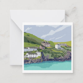 Cartão De Notas Porta Isaac - Porta Wen Postcard Style Notecard