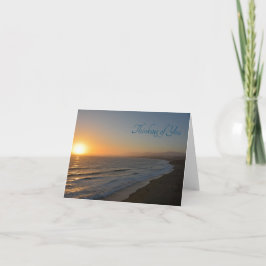 Cartão De Notas Praia da Noite