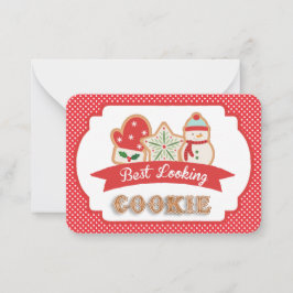 Cartão De Notas Prêmio de Biscoito de Melhor Aparência