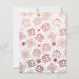 Cartão De Notas Presentes de Natal 5