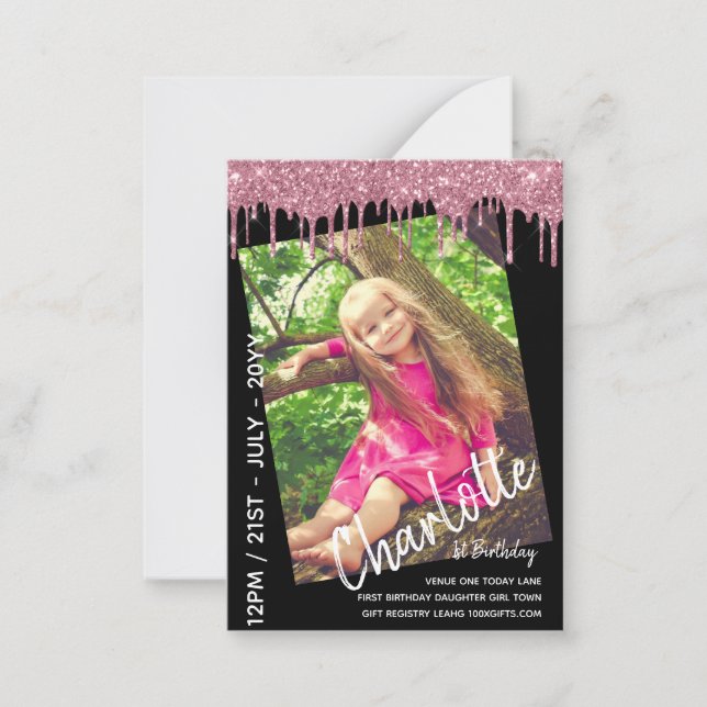 Cartão De Notas PRIMEIRO ANIVERSARIO ORÇAMENTAL One Today FOTO Con (Frente)