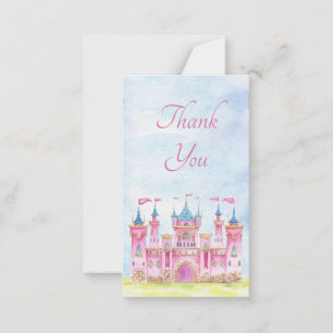 Cartão De Notas Princesa Agradecimento Você