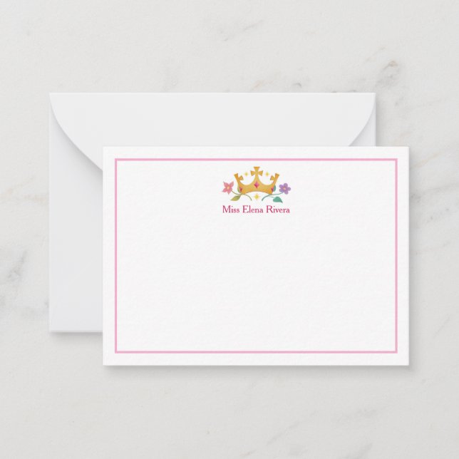 Cartão De Notas Princesses of Heaven™ Stationary (Frente)