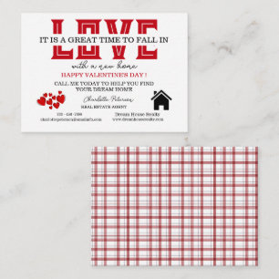 Cartão De Notas Promoção Imobiliária no Dia dos Namorados