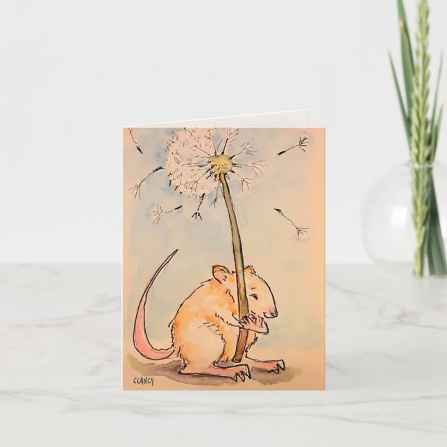 Cartão De Notas Puffff (a wish for you) (Frente)