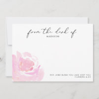 Querida Rosa Personalizada Scripture