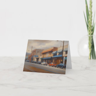 Cartão De Notas Raleigh NC Hillsborough Street 1980