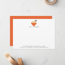 Ramen/Japanese Restaurant White Modern Business