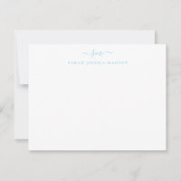 Rapariga Moderna - Dois Monogramas - Letra Azul