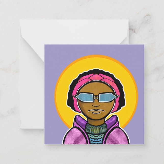 Cartão De Notas Ready to ski (Frente)