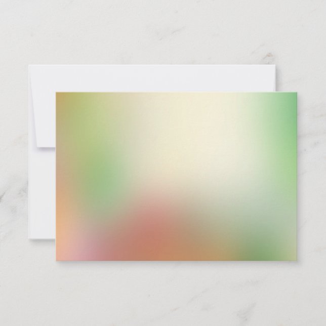 Cartão De Notas Red Yellow Orange Modern Abstrato Art (Frente)