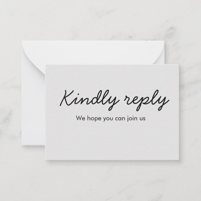 Cartão De Notas Responda gentilmente a solicitação de música adici (Frente)