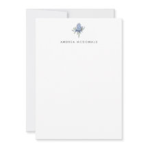 Retrato Pessoal do Tijolo de Aquarela Azul