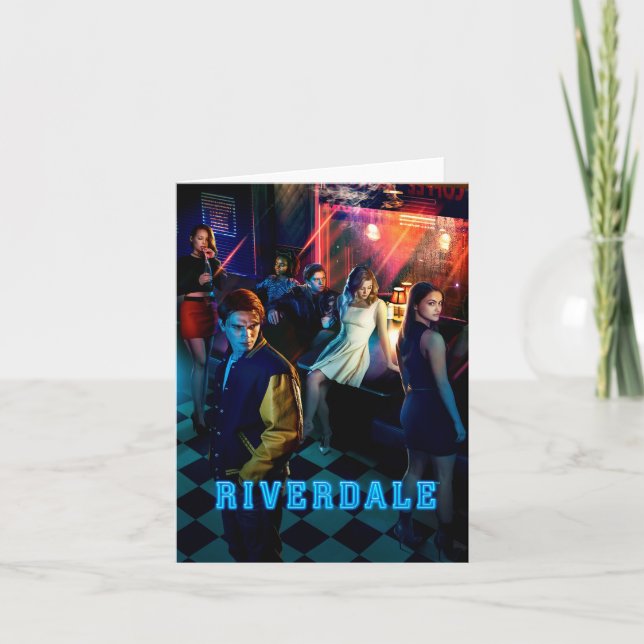 Cartão De Notas Riverdale Dentro Pop do Diner Poster (Frente)