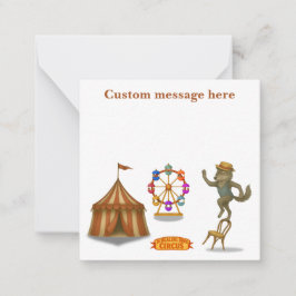 Cartão De Notas Rolf wolf balancing act