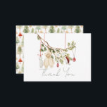 Cartão De Notas Roupas de Bebê Lavanderia Festa de Bebê Obrigado<br><div class="desc">Este cartão de agradecimento de Natal "Festa de Bebê Alegre" boho sem gênero apresenta roupas de bebê/lavanderia,  como um macacão,  uma meia,  um chapéu de Papai Noel e um par de luvas. Personalize-o para suas necessidades. Você pode encontrar produtos correspondentes na minha loja.</div>