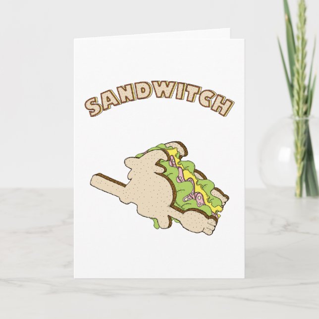 Cartão De Notas Sandwitch (Frente)