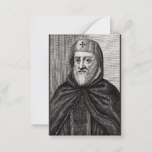 Cartão De Notas Santo Ephrem, teólogo cristão sírio