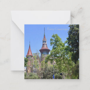 Cartão De Notas Saudações Fadas!