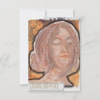 Cartão De Notas Saudações Pacíficas