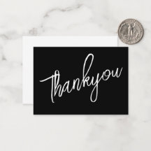 Script Thankyou Black