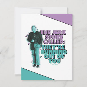 Cartão De Notas Seinfeld George Costanza "The Jerk Store Called"