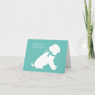 Cartão De Notas Shar Pei Dog Puppy