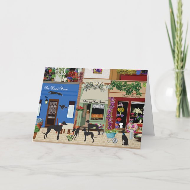 Cartão De Notas Sighounds - Hound Day Out (Frente)