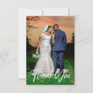 Cartão De Notas Simples Fotografia de Casamento Adicione Seu Agrad