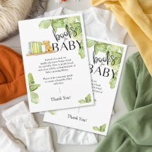 Sip and See Books For Baby Card